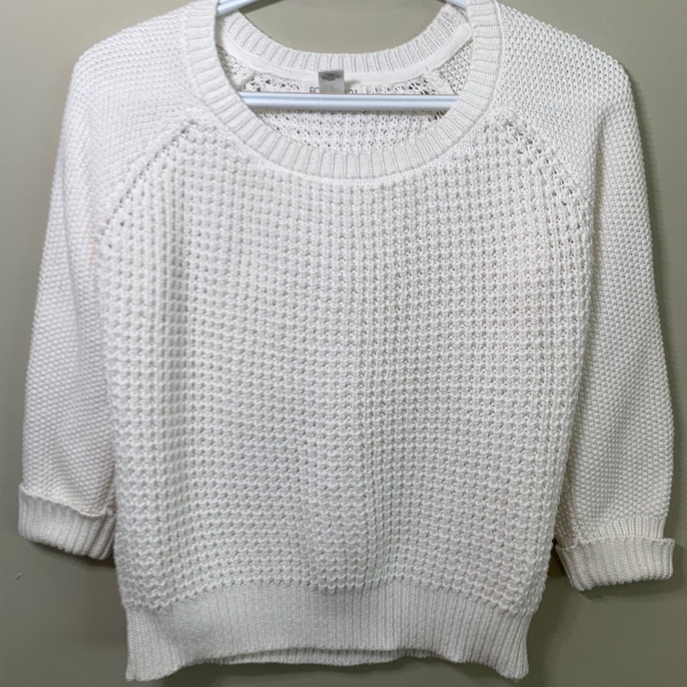 Forever 21 3/4 sleeve Sweater